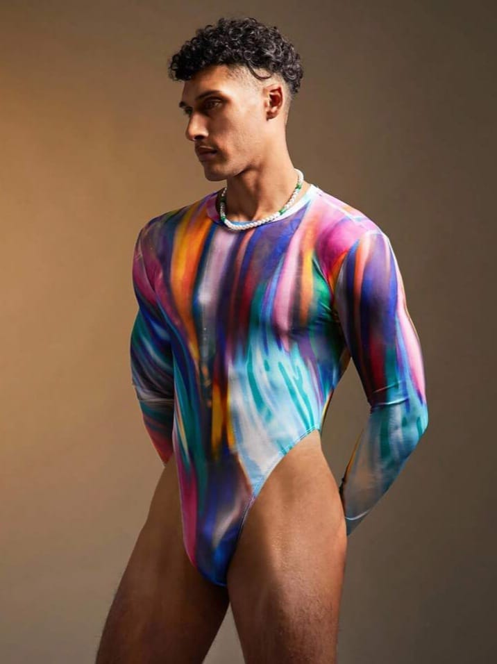 Colorwave Statement Bodysuit